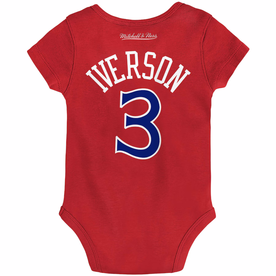 BODY MITCHELL & NESS SIXERS POUR BÉBÉ