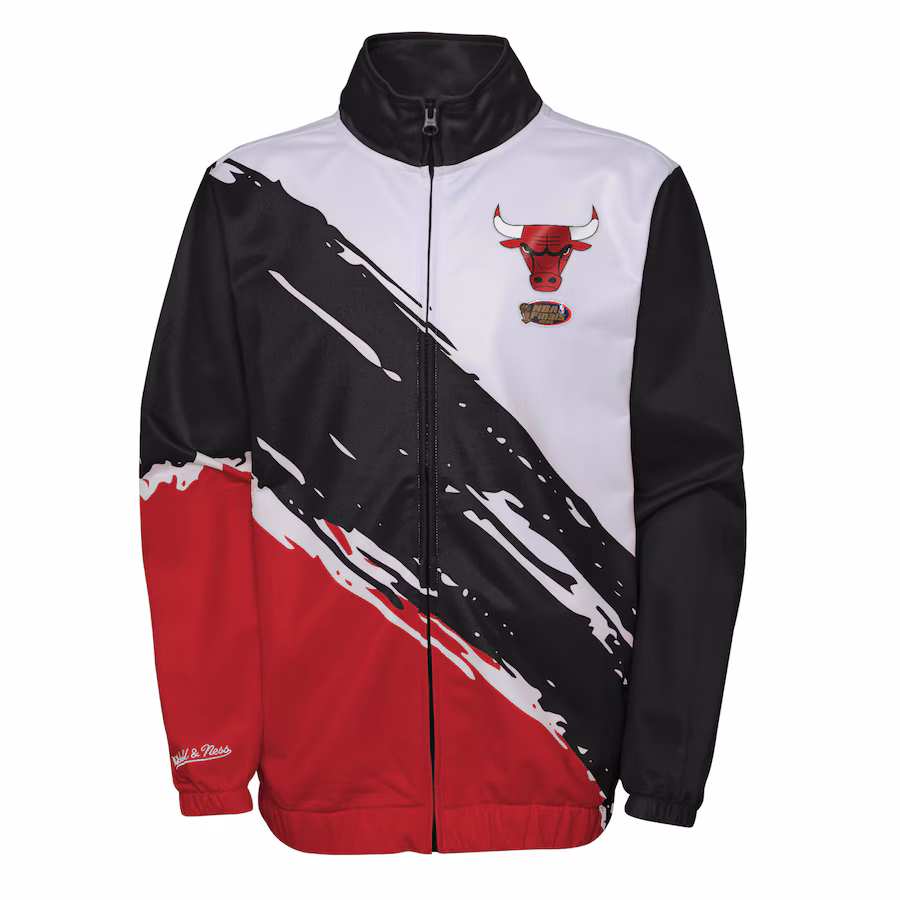 MITCHEL AND NESS VESTE BULLS PAINTBRUSH KIDS