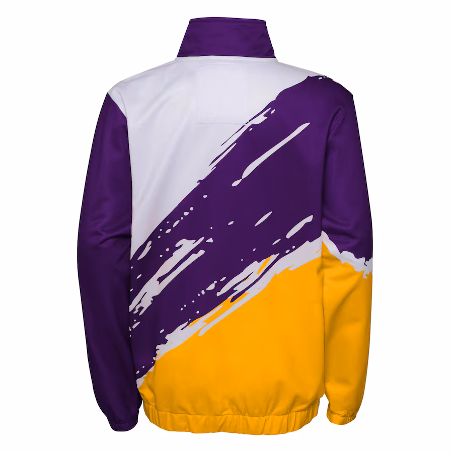 MITCHEL AND NESS VESTE LAKERS PAINTBRUSH KIDS
