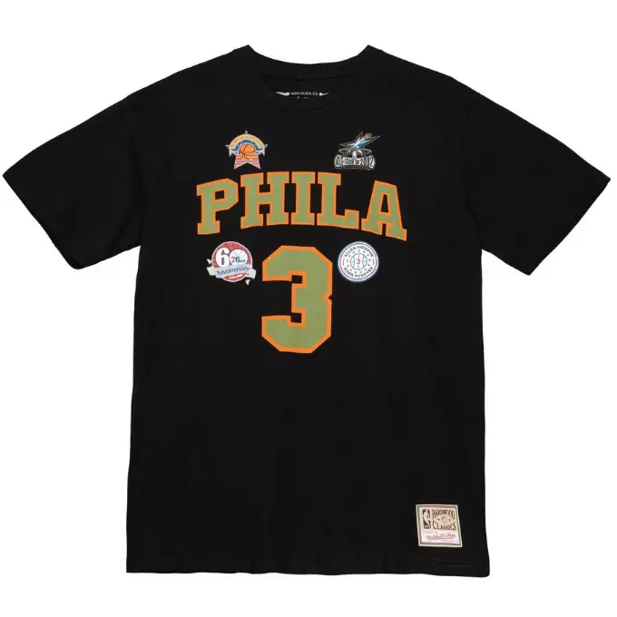 MITCHELL AND NESS NAME & NUMBER A. IVERSON