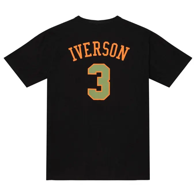 MITCHELL AND NESS NAME & NUMBER A. IVERSON