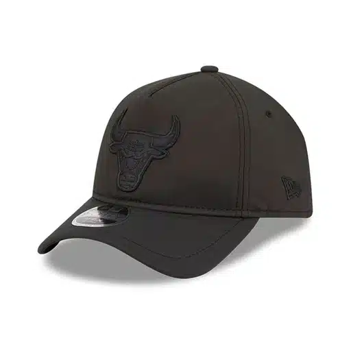 NEW ERA CHICAGO BULLS BLACK LOGO NBA