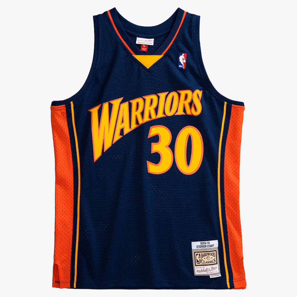 MITCHELL & NESS JERSEY STEPHEN CURRY