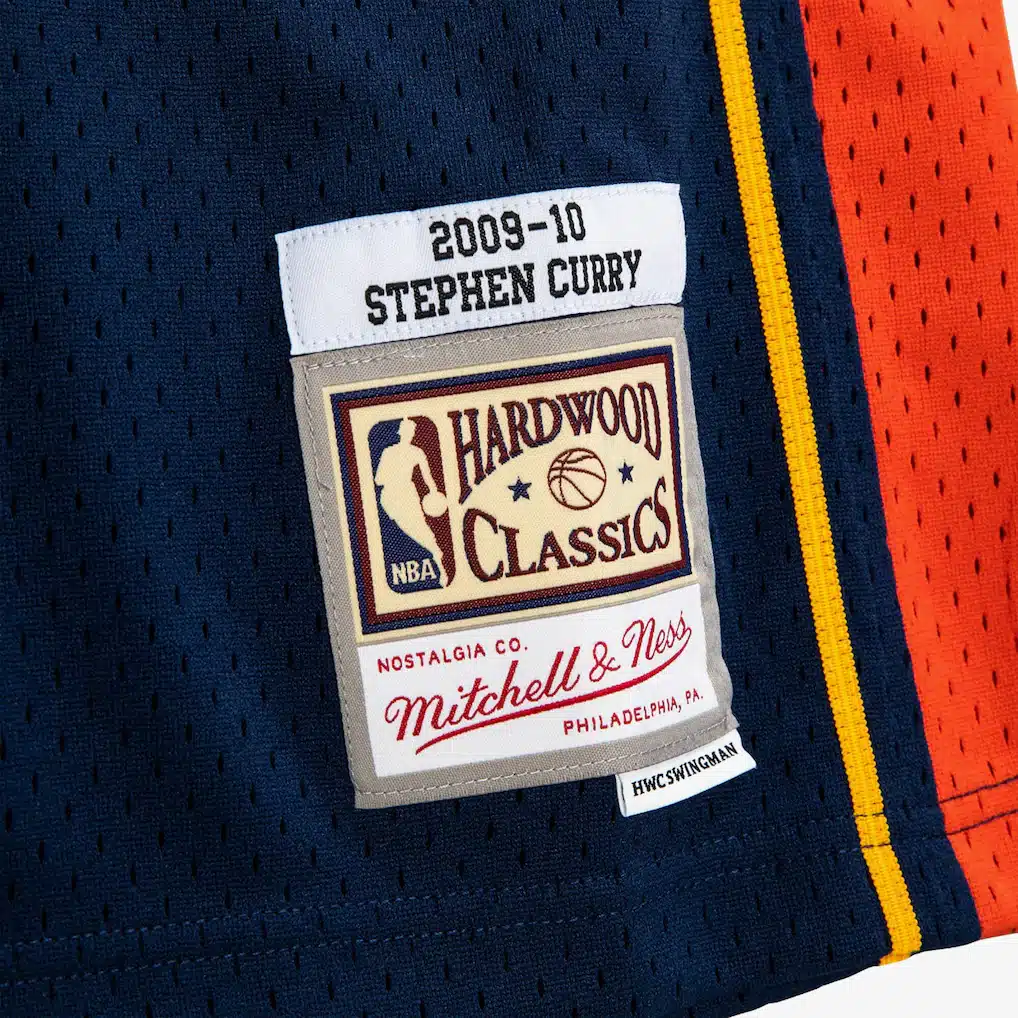 MITCHELL & NESS JERSEY STEPHEN CURRY